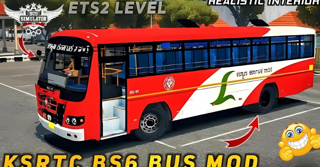 ksrtc bus mod for bus simulator indonesia