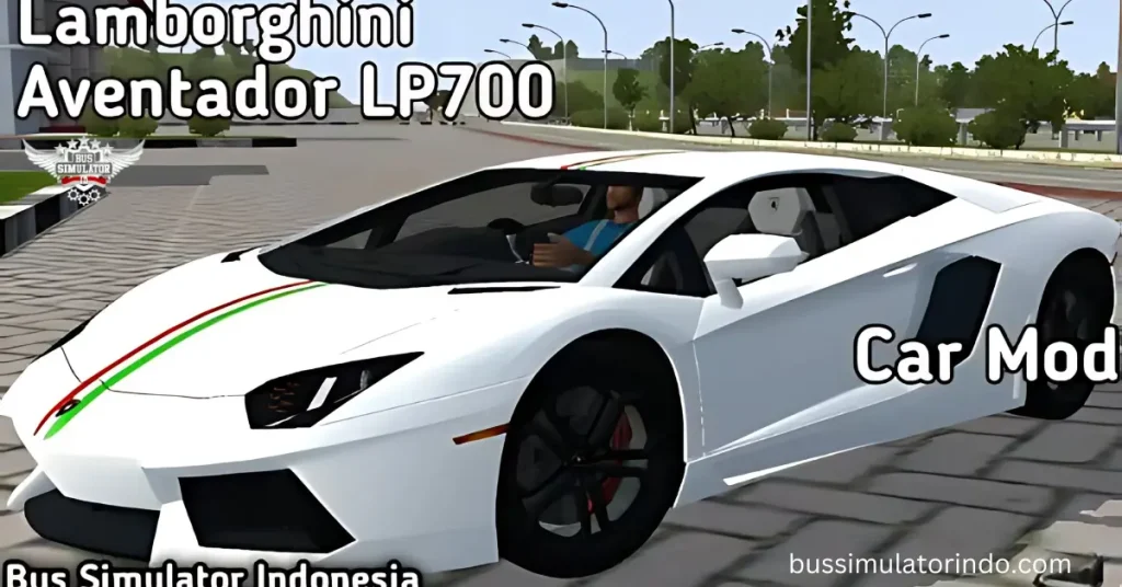 Lamborghini Mod for Bus Simulator Indonesia