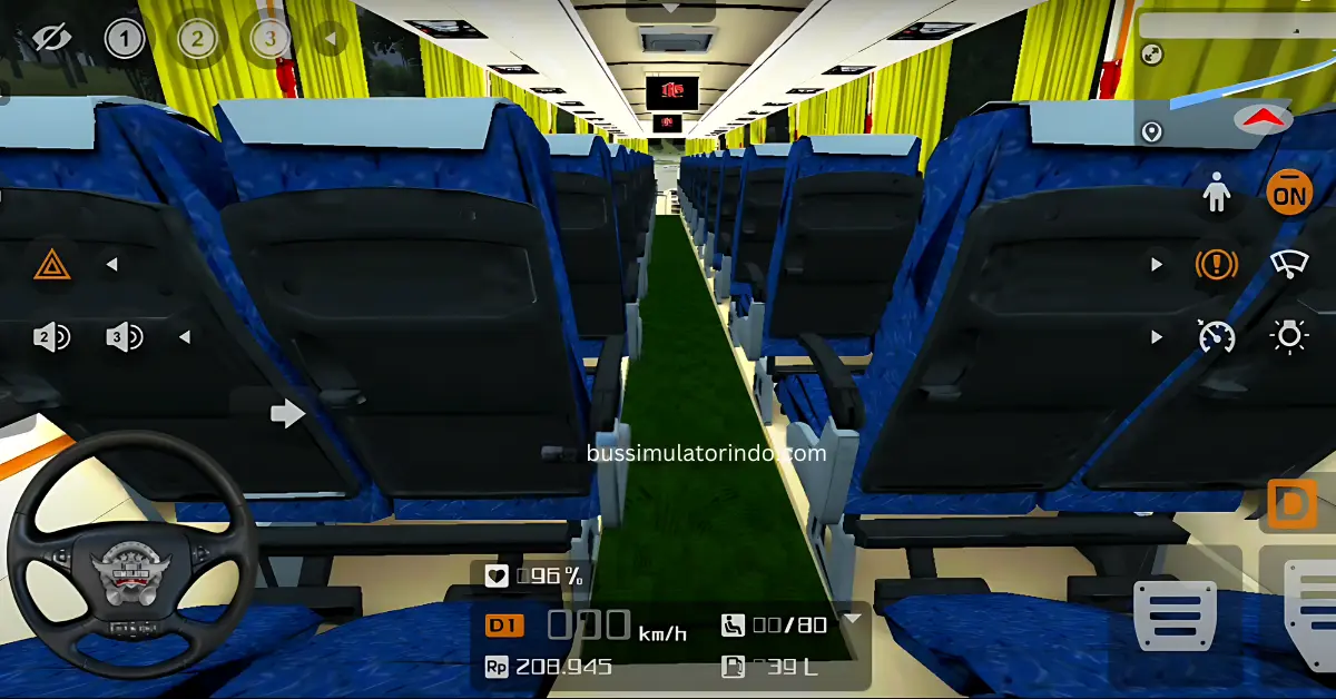 mercedes benz in bus simulator indonesia mod apk