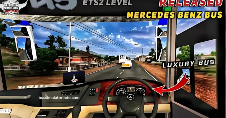 mercedes benz bus mod for bussid