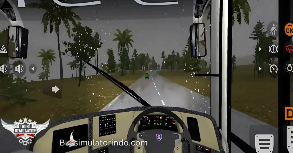 Scania Metrolink Sleeper Coach Mod Rain