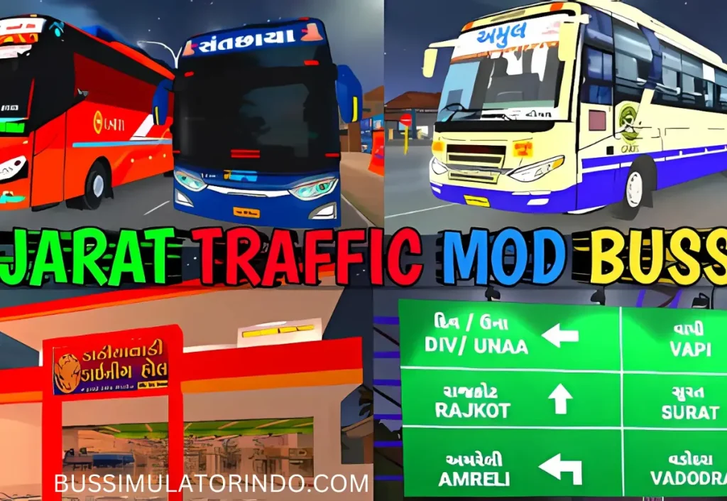 bus simulator indonesia gujarat map